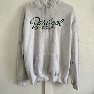 Gray Barstool Pullover Hoodie